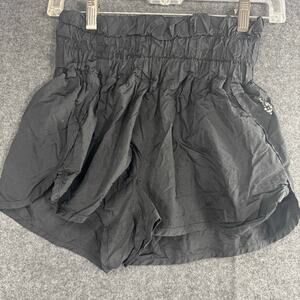 Free People FP Movement The‎ Way Home Shorts Womens Black Lined Running SP